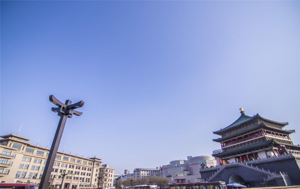 Golden Tree Business Hotel Xian Exterior foto